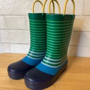 Cat & Jack Rubber Rain Boots (9)